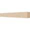 Ekena Millwork 4in. W x 4in. H x 32in. L Block Woodgrain TimberThane Rafter Tail, Primed Tan RFTUR04X04X32BLKRCPR - alternate 1